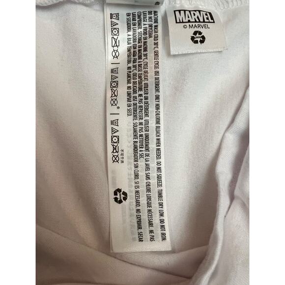 Spider-Man Marvel Comics Group Raglan Tee Mens Medium | Black White Disney Shirt - Picture 8 of 9